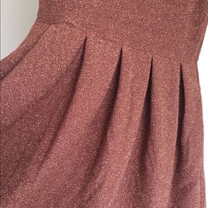 LuLaRoe Rose Gold Elegant Amelia Dress